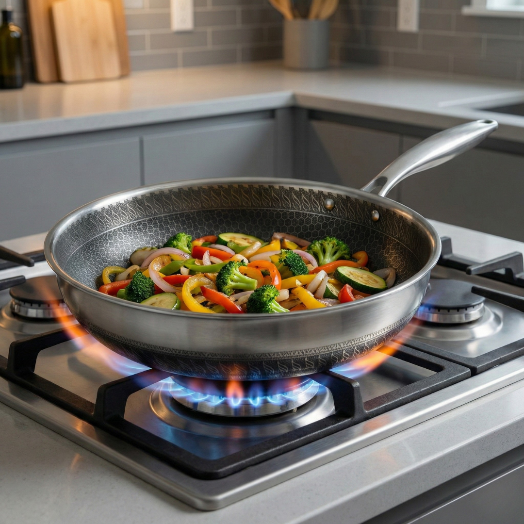 Hive & Heat Hybrid Deep Sauté Pan