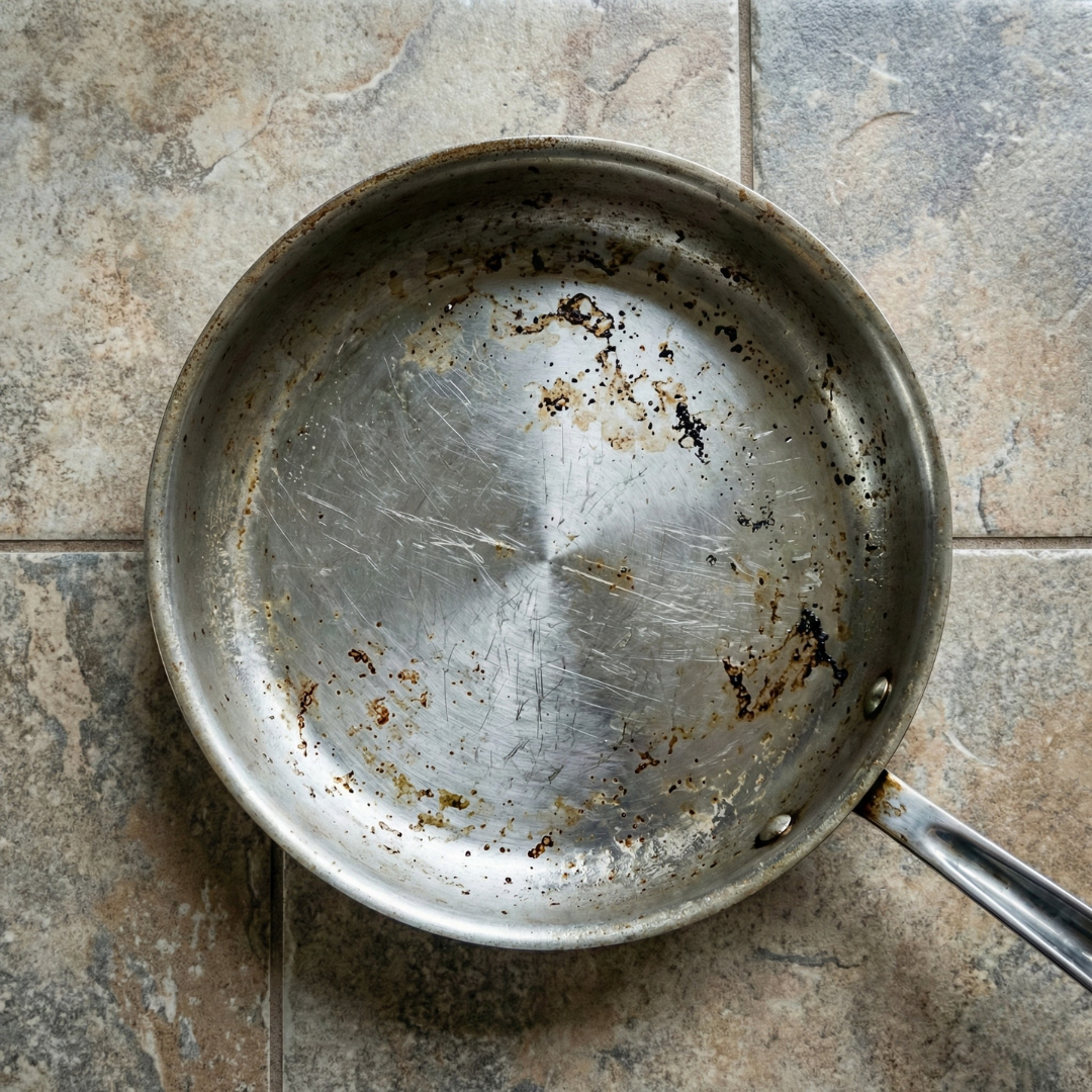 Stainless steel pans