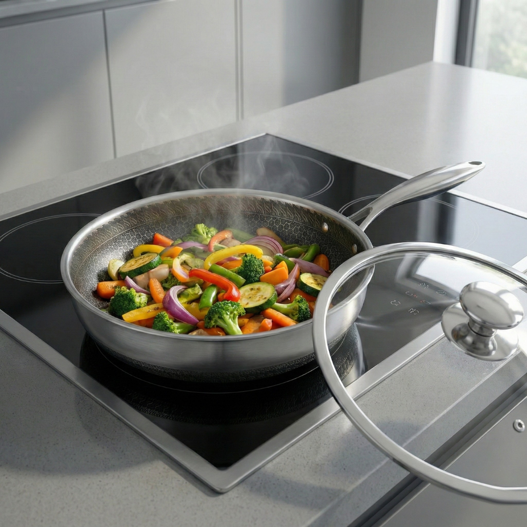 Hive & Heat Hybrid Deep Sauté Pan